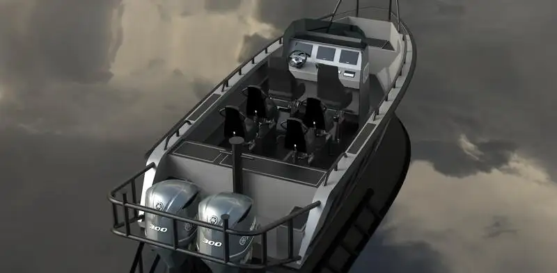 Patruljebåt til salgs