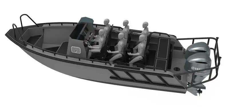 Patruljebåt til salgs