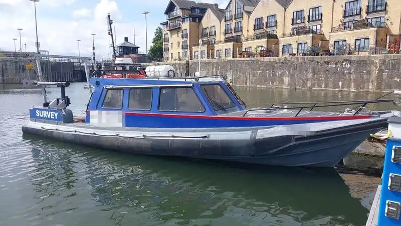 Oppmålingsfartøy til salgs