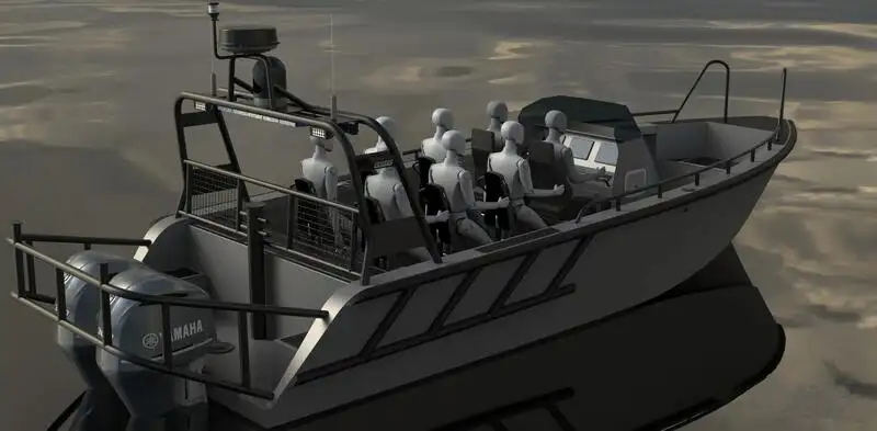 Patruljebåt til salgs