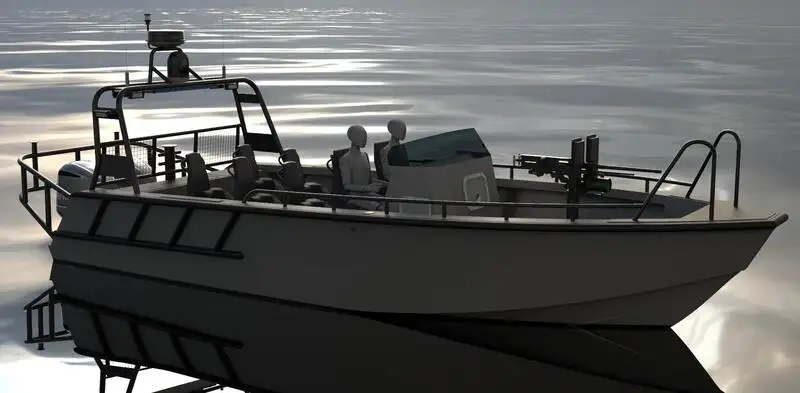 Patruljebåt til salgs