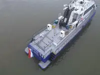 Patruljebåt til salgs