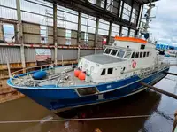 Patruljebåt til salgs