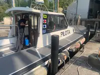 Pilotbåt til salgs