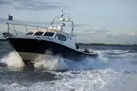 Patruljebåt til salgs